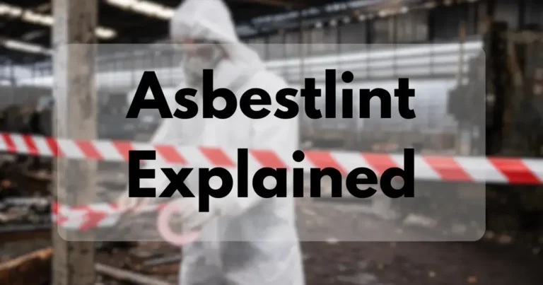 Asbestlint Explained: What It Is, Uses, and Key Safety Facts