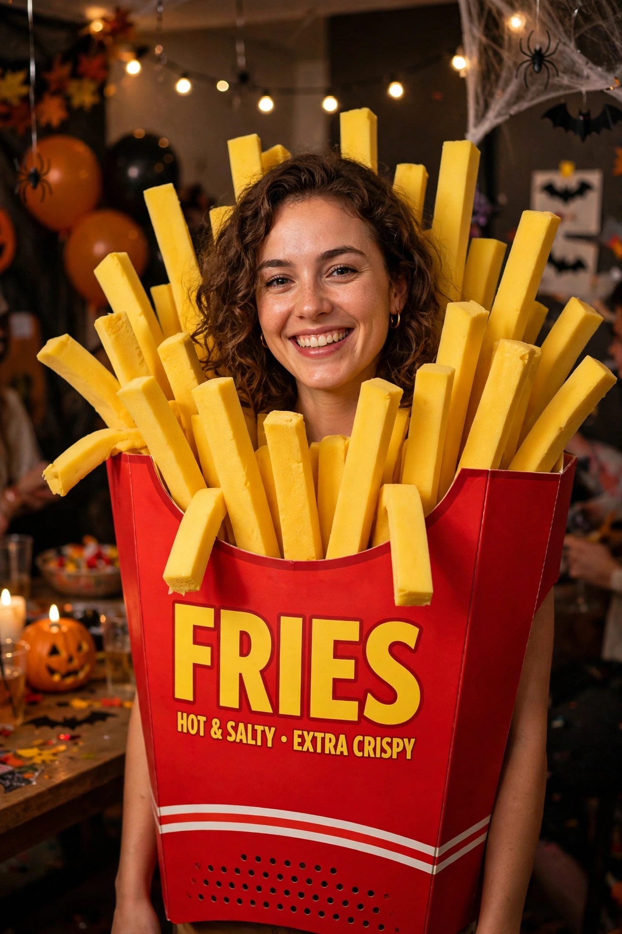 French fries costume - funny Halloween costume idea