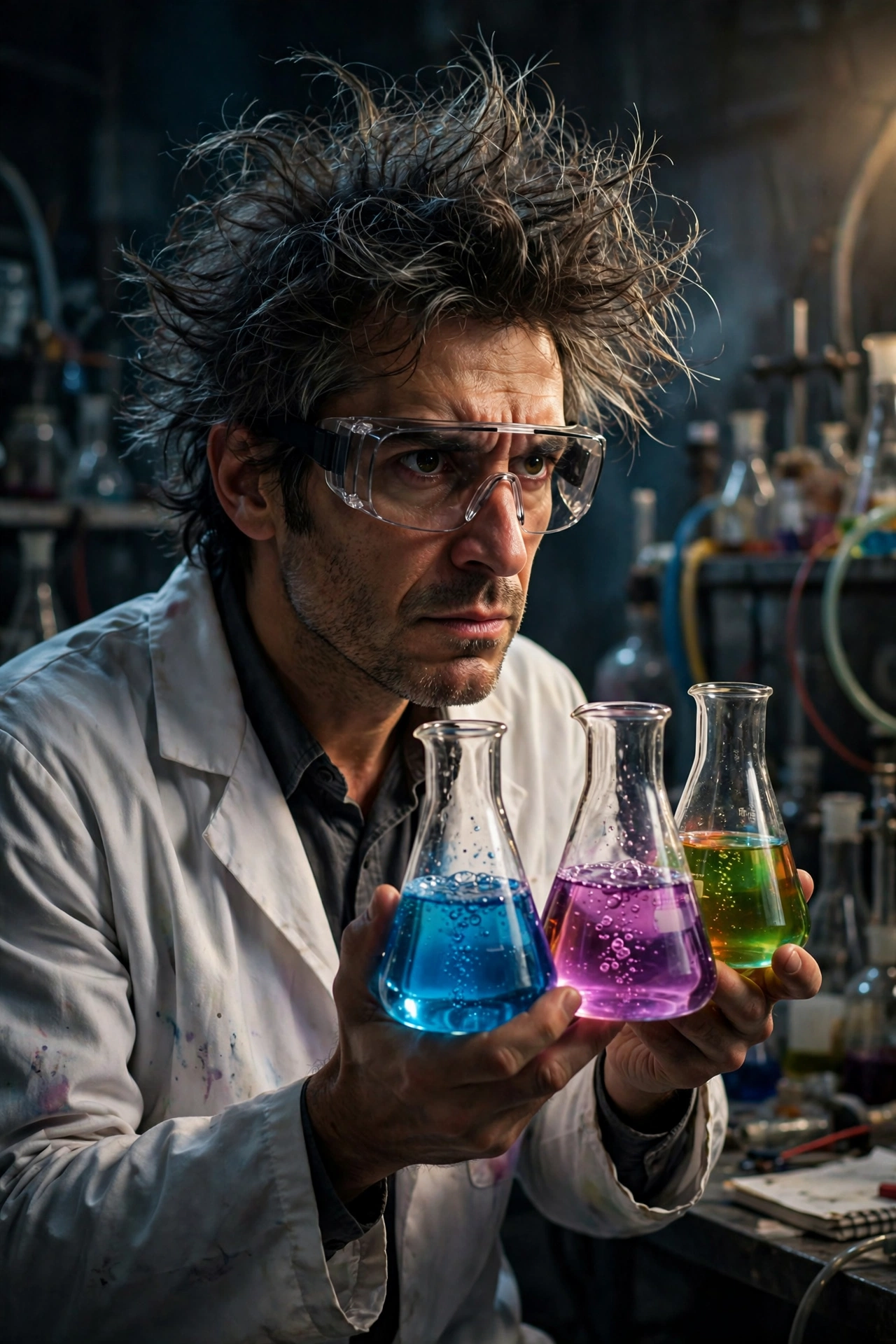 Mad scientist costume — Halloween costume idea for guys