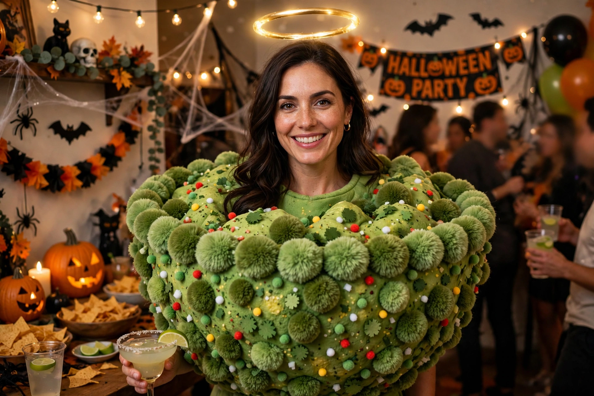 Holy guacamole pun costume - funny Halloween costume idea