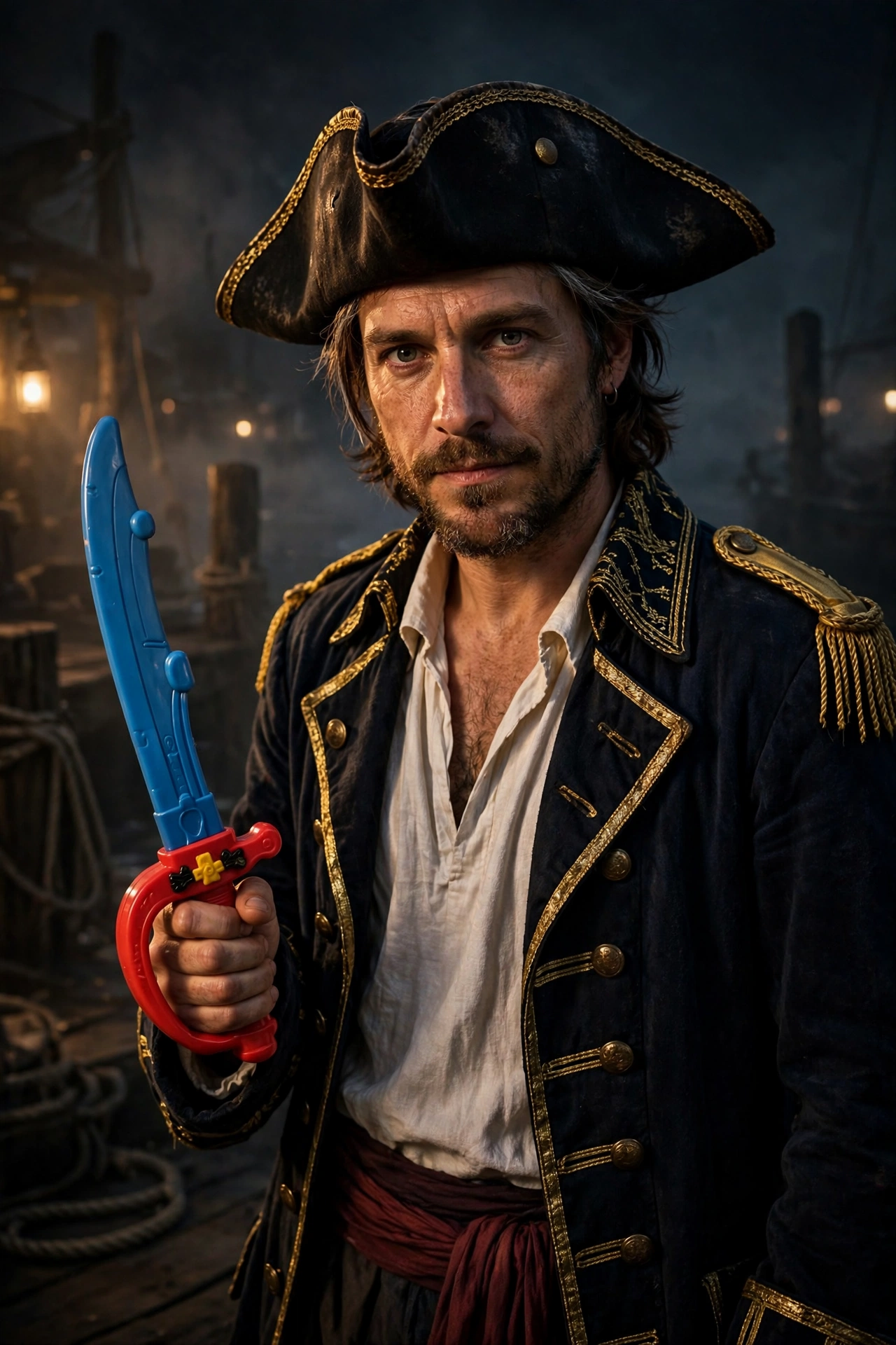 Pirate captain costume — Halloween costume idea for guys
