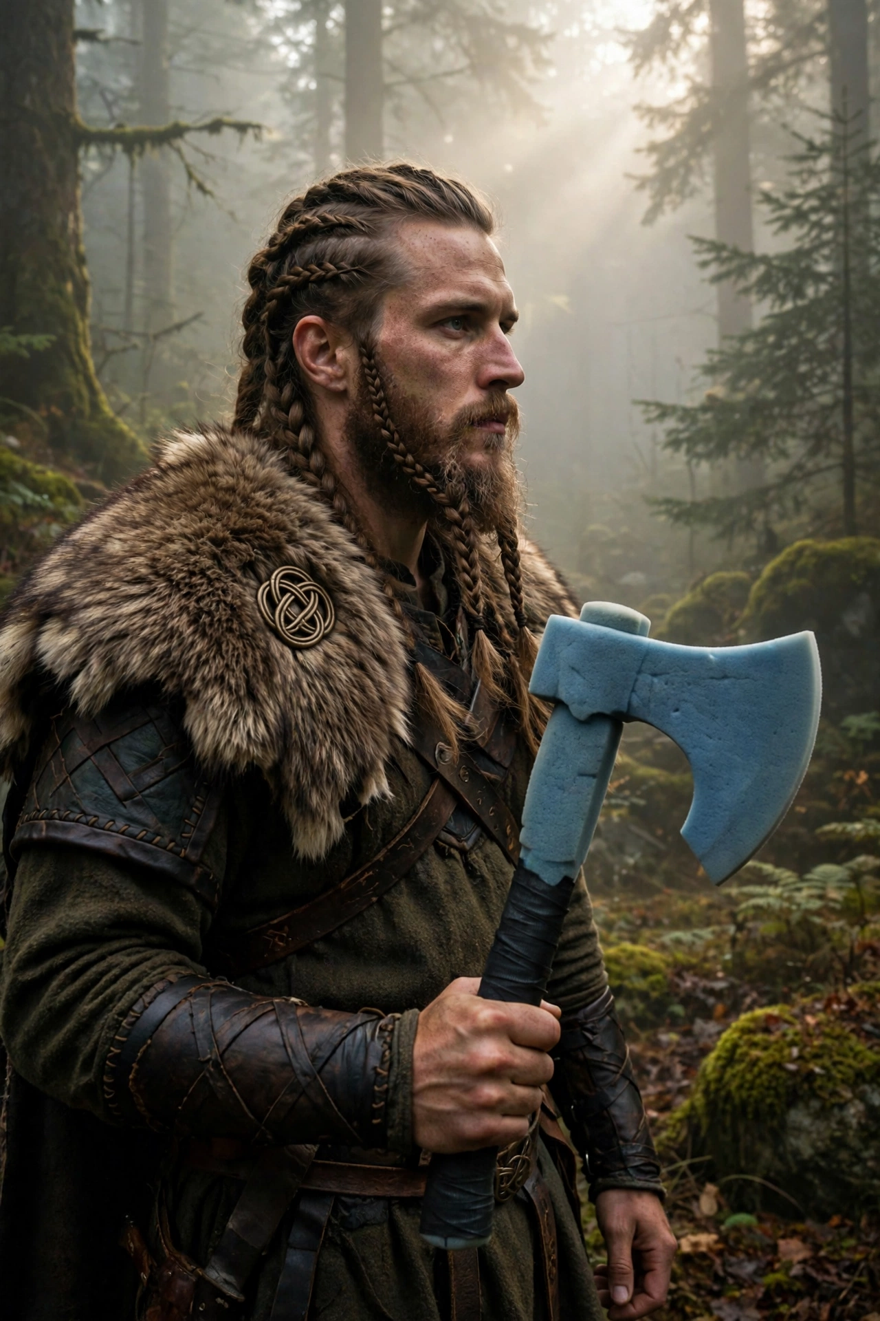 Viking warrior costume — Halloween costume idea for guys
