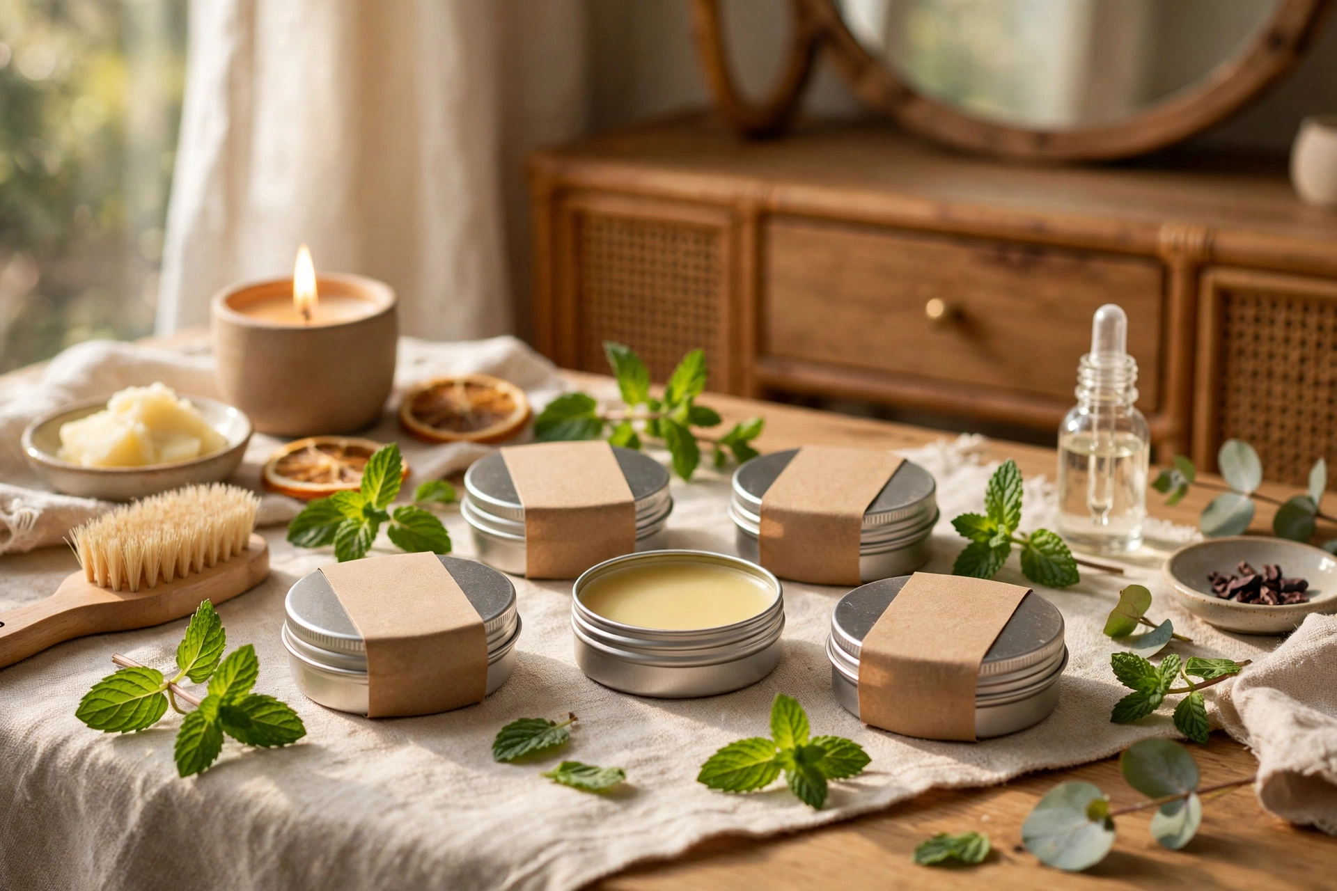 Homemade lip balm — homemade Christmas gift idea