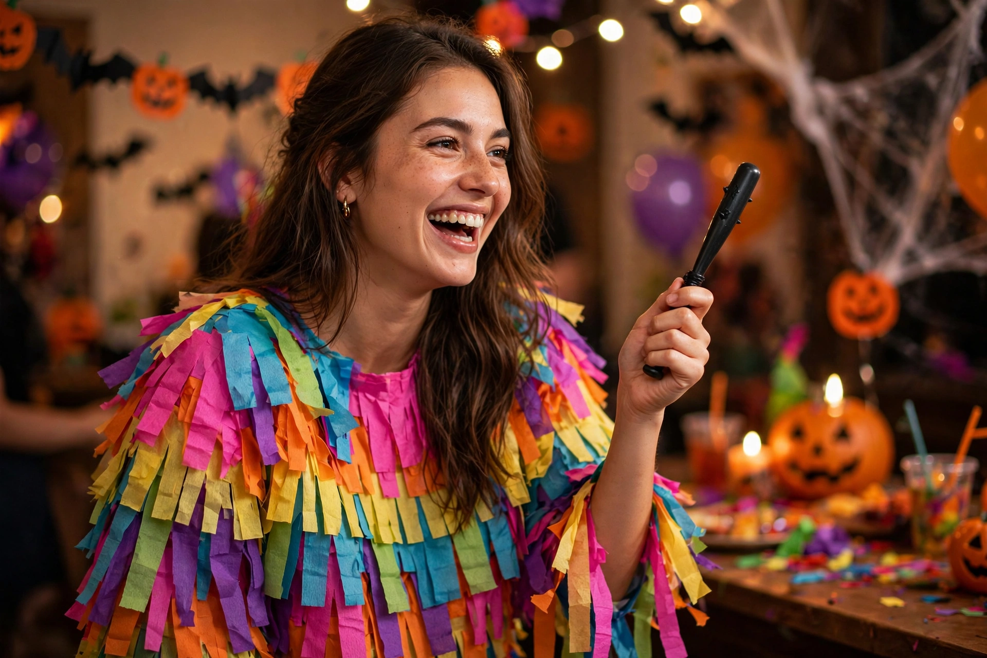 Human pinata costume - funny Halloween costume idea