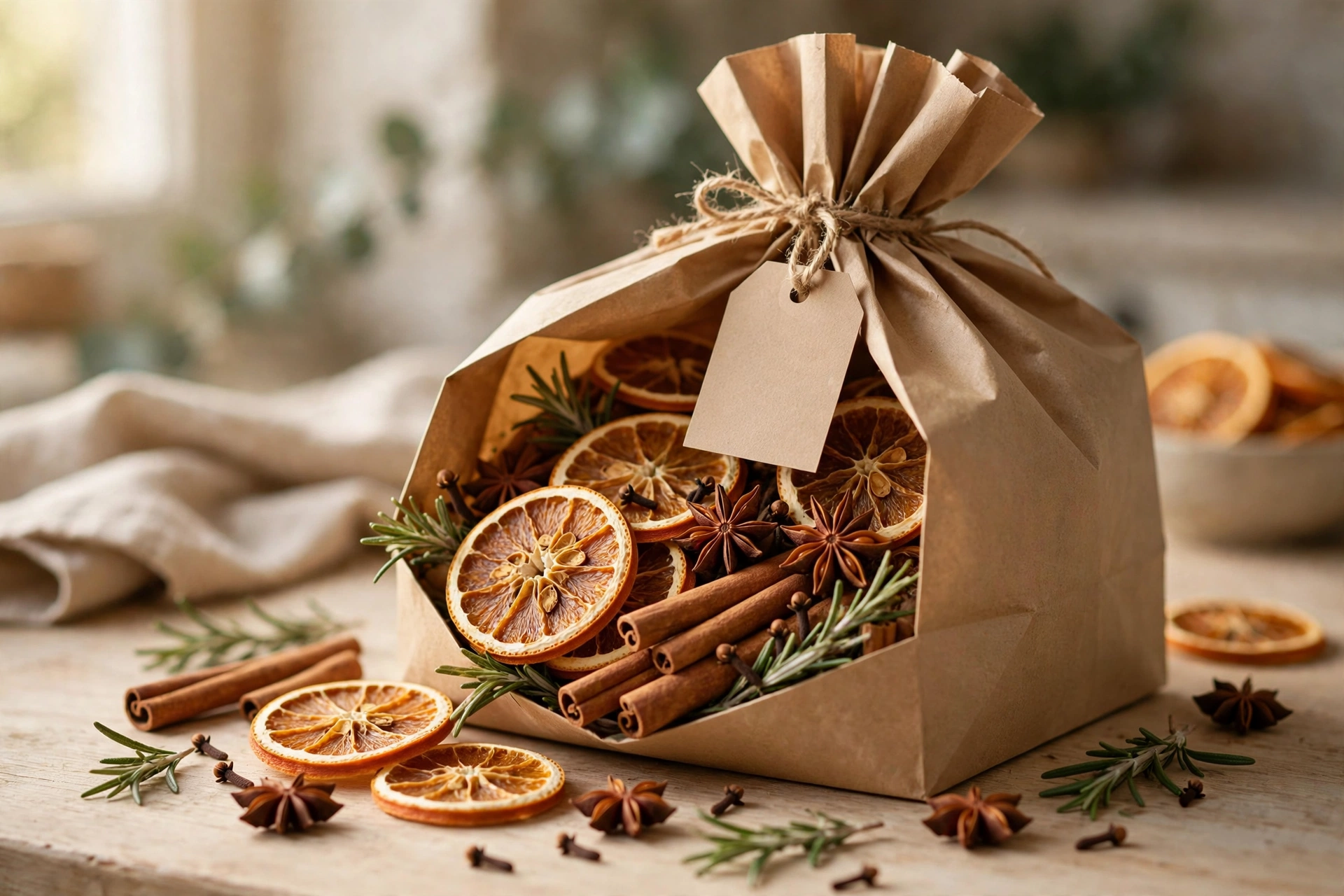 Stovetop simmer pot kit — homemade Christmas gift idea