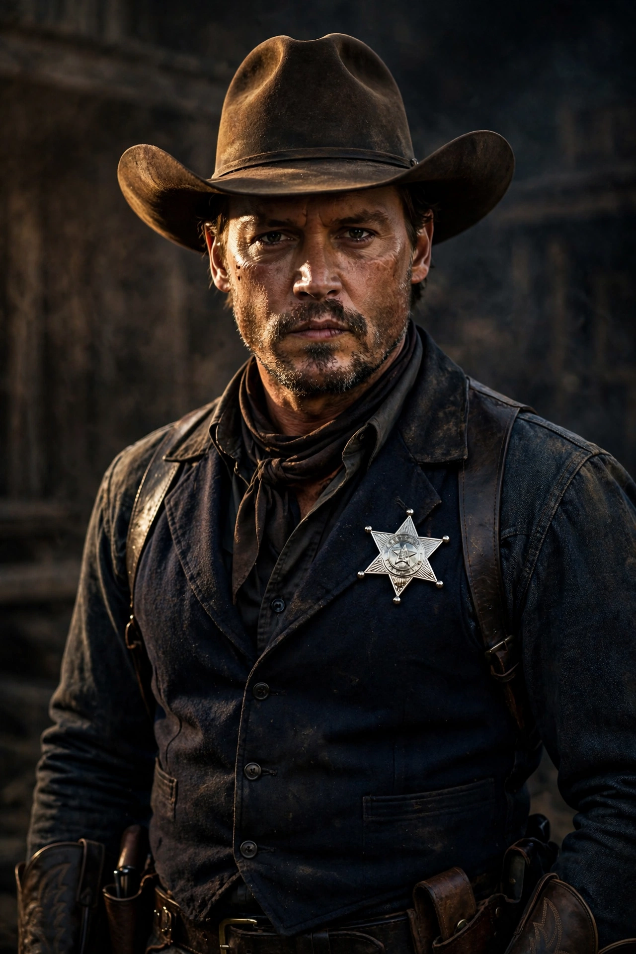 Cowboy sheriff costume — Halloween costume idea for guys