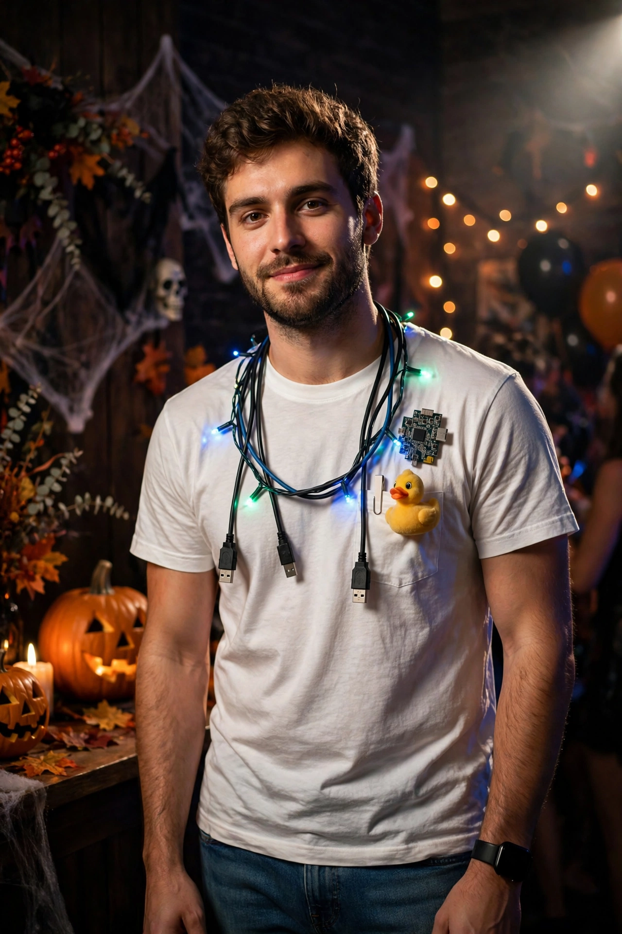 Error 404 costume — Halloween costume idea for guys