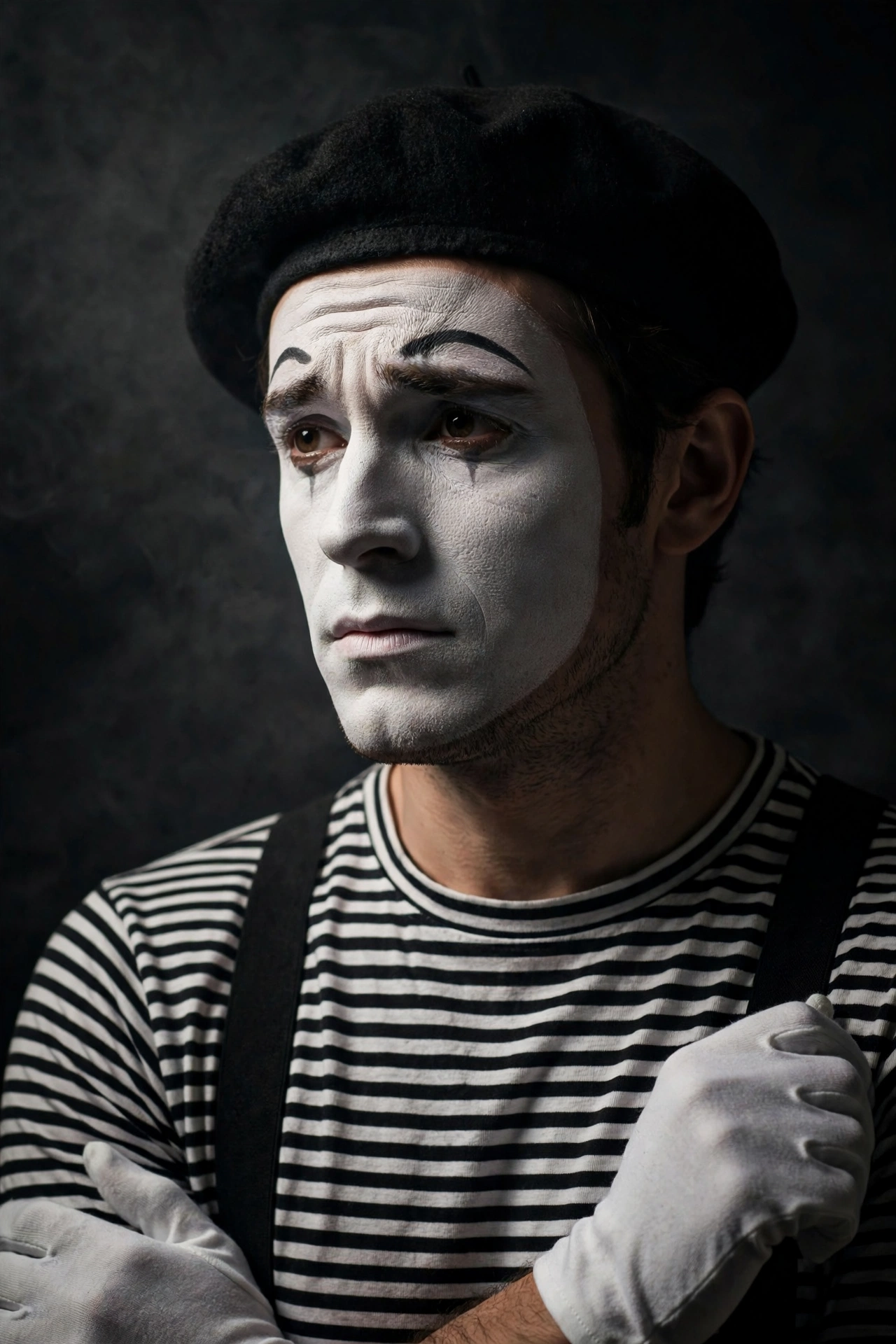 French mime costume — Halloween costume idea for guys