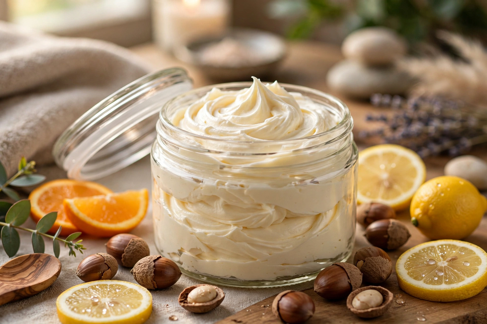 Whipped body butter — homemade Christmas gift idea