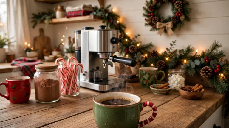 36 Christmas Coffee Bar Ideas for a Cozy Holiday Beverage Station