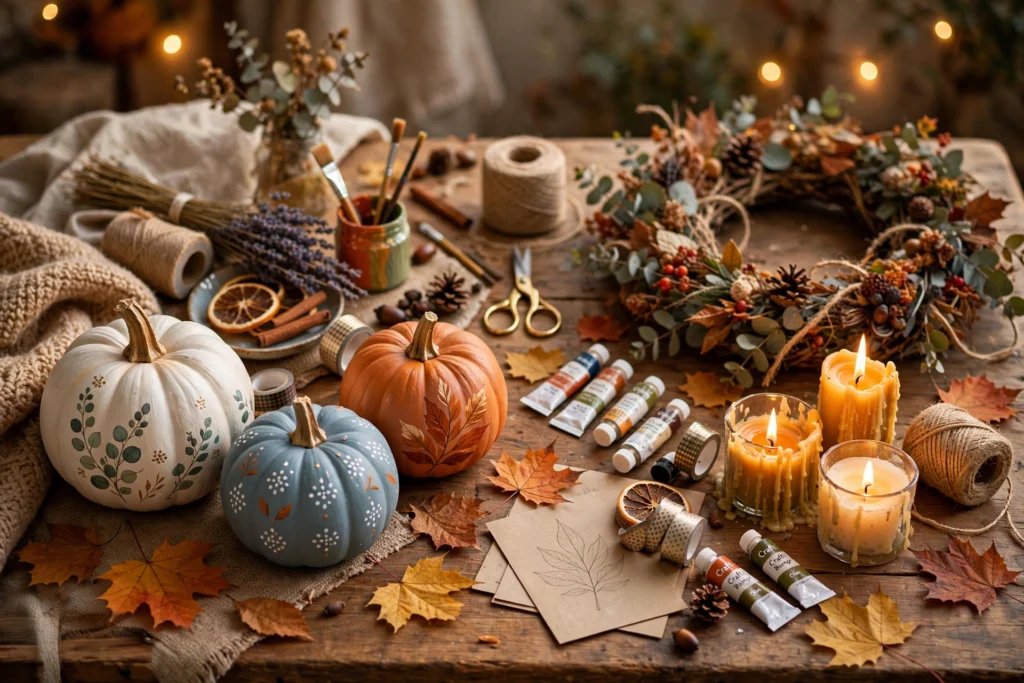 24 Fall Crafts for Adults to Make This Autumn featured fall crafts for adults