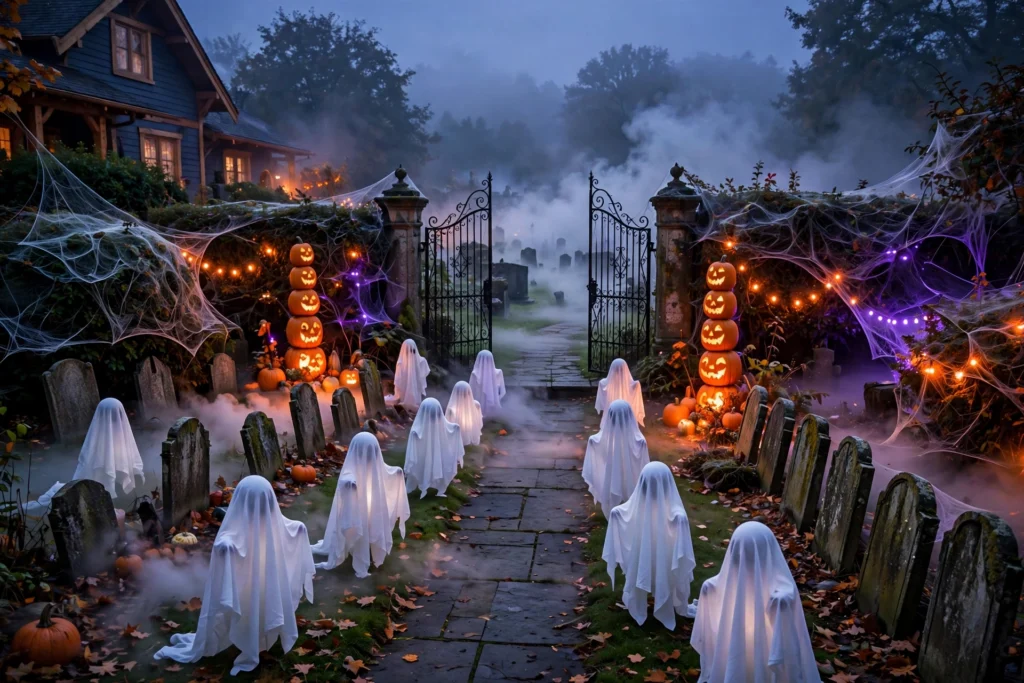 26 Halloween Yard Ideas for a Spooktacular Lawn featured halloween yard ideas