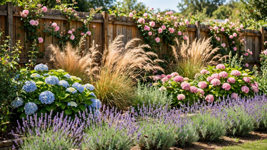 28 Landscaping Along Fence Ideas to Turn Your Border Into a Backyard Feature featured landscaping along fence ideas
