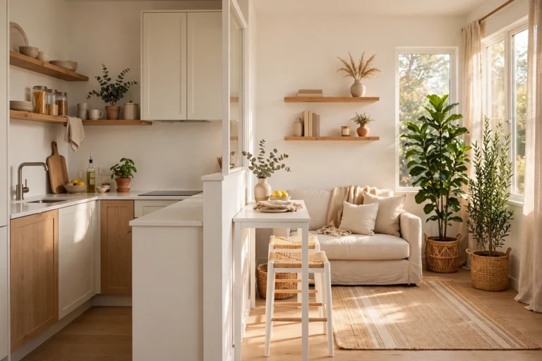31 Very Small Open Plan Kitchen Living Room Ideas That Maximize Space